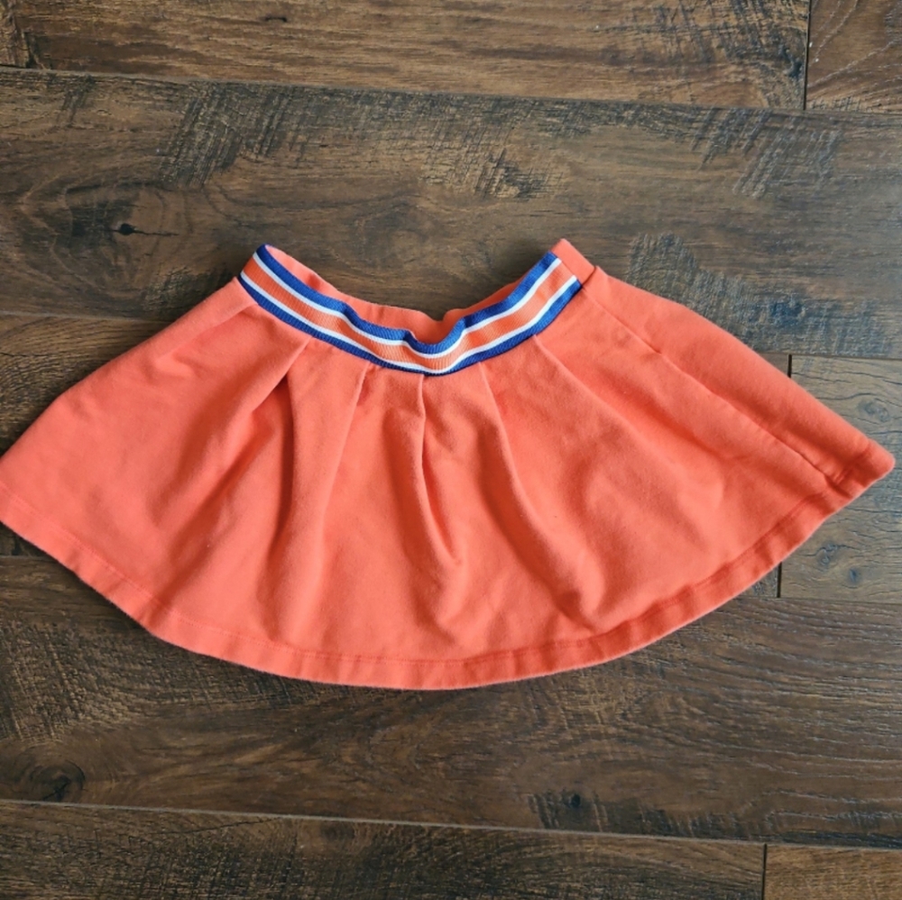 Janie and Jack orange skirt 2T